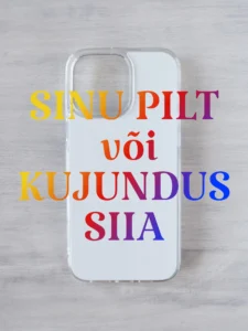 iPhone telefonikaaned enda saadetud pildi või kujundusega