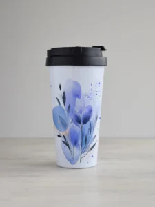 Kohvitops "Lavendlisina" kujundusega 1