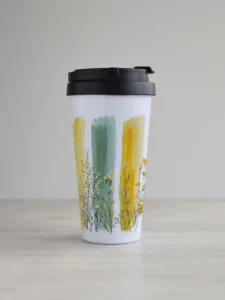 Kohvitops lilled pintslitõmbega nimega 1