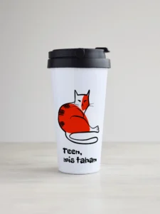 Kohvitops "Tean mis teen - teen mis tahan" kujundusega, KTMK15-1