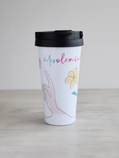 Kohvitops "Üksolemine" kujundusega, KTMK15-1