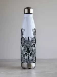 "sebrad" kujundusega veepudel, PC500