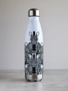 "sebrad" kujundusega veepudel, PC500