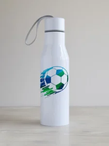 ""Football" design drinking bottle, PVK 500-3 "Jalgpall" kujundusega joogipudel, PVK 500-3