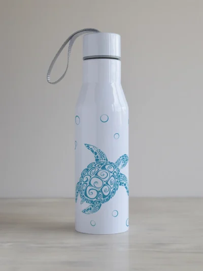 "Kilpkonnad" kujundusega joogipudel, PVK 500-1