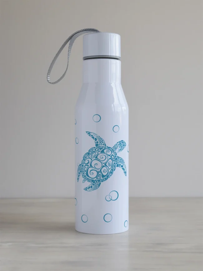 "Kilpkonnad" kujundusega joogipudel, PVK 500-2