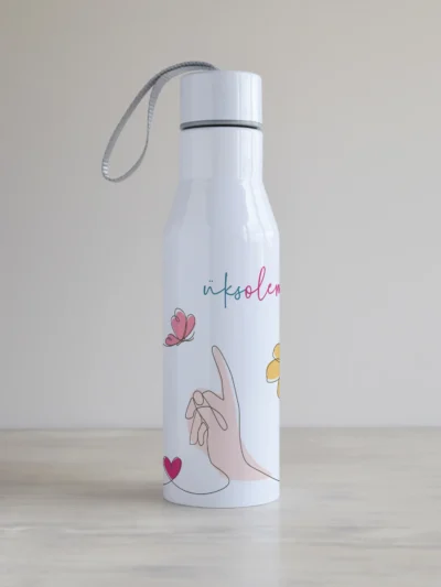 "Üksolemine" kujundusega joogipudel, PVK 500-1