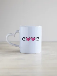 "Emme süda" kujundusega kruus, KRSY