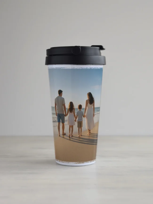 oma pildi või kujundusega kohvitops KMK15