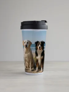 oma pildi või kujundusega kohvitops KMK15