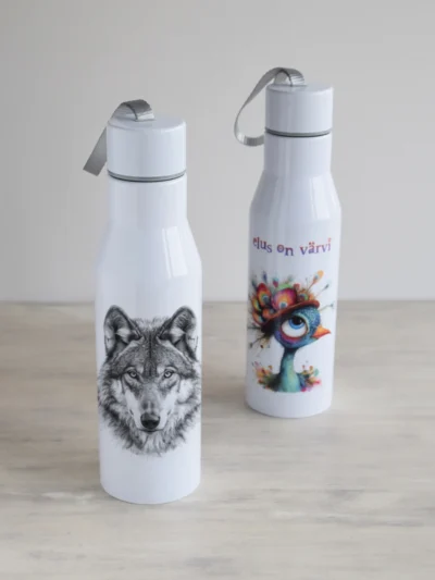 Joogipudelid, 500 ml, kandepaelaga