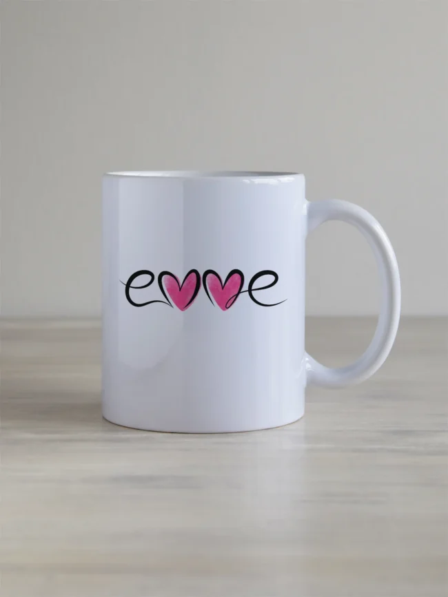 "Emme süda" kujundusega kruus, VSKR