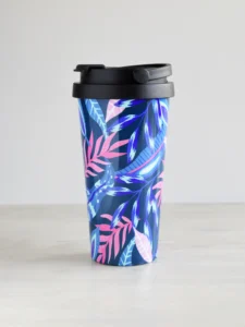 "Troopilised lehed" kujundusega kohvitops, KTMK15