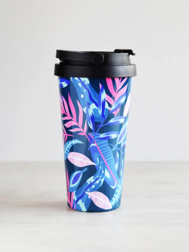 "Troopilised lehed" kujundusega kohvitops, KTMK15