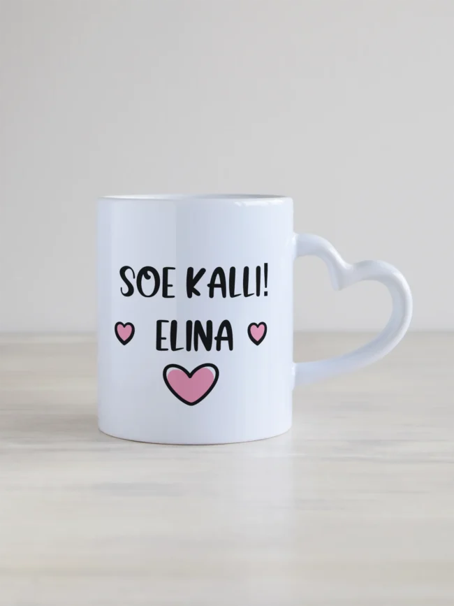 kruus "soe kalli" südamekujulise sangaga