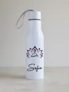 veepudel "lootos", nime või lühisõnumi võimalusega