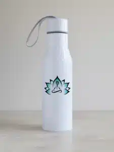 veepudel "lootos", nime või lühisõnumi võimalusega