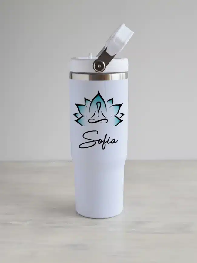 joogipudel termoskruus "lootos" , oma nime või sõnumi võimalusega