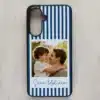 samsung galaxy kaaned oma pildiga, triibumuster, teksti võimalusega