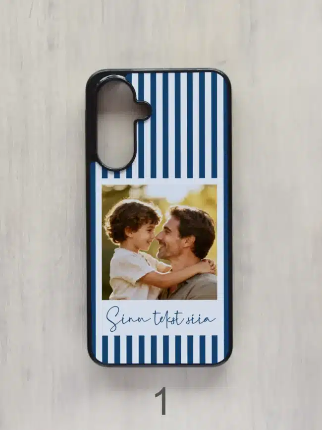 samsung galaxy kaaned oma pildiga, triibumuster, teksti võimalusega