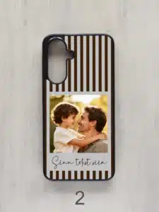 samsung galaxy kaaned oma pildiga, triibumuster, teksti võimalusega