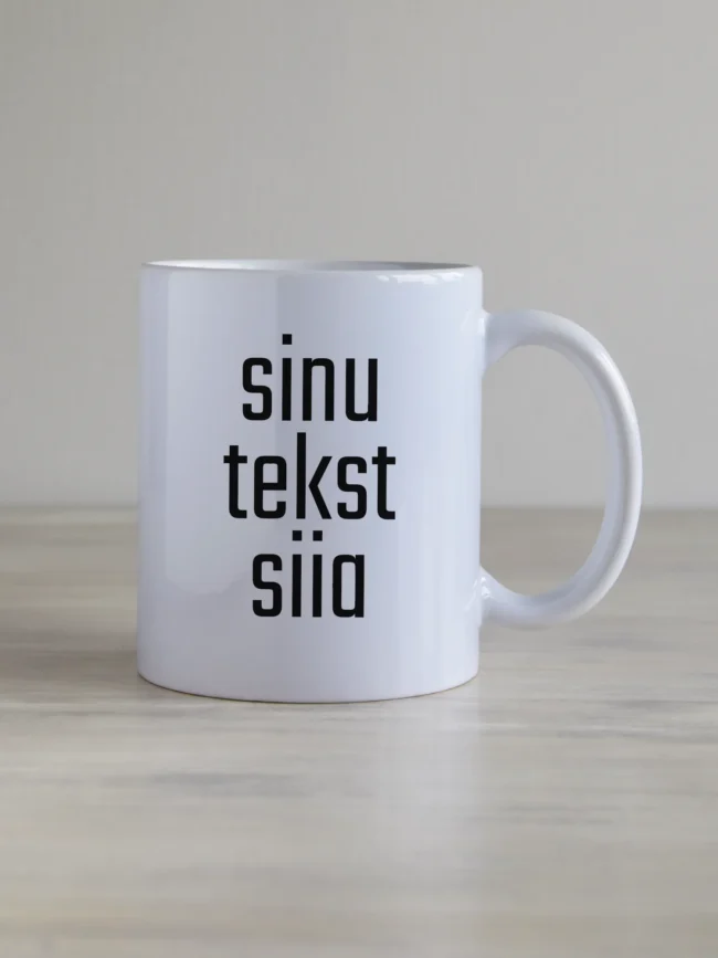 personaliseeritav kruus "issi"