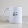 Personaliseeritav kruus "Issi" Valge 330ml klassikaline kruus tekstiga issi ja südamekestega.