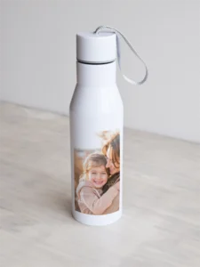 oma foto ja/või tekstiga joogipudel