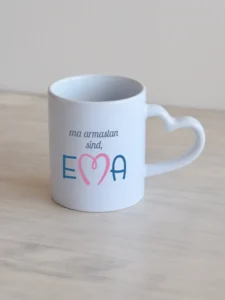 “ema” kruus südamega – vali sõnum